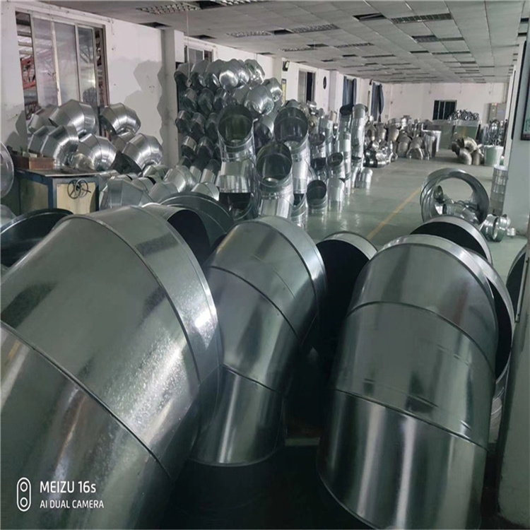 深圳不銹鋼風管?大鵬不銹鋼螺旋風管加工 大鵬不銹鋼風管安裝 風管加工廠家